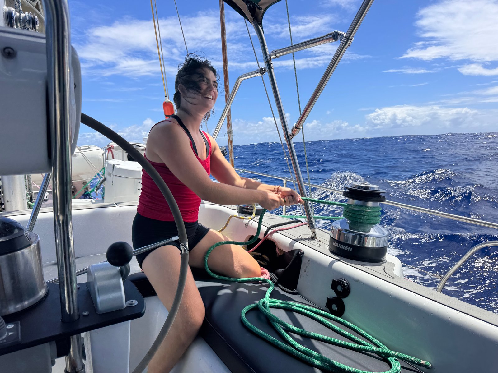 sail trimming