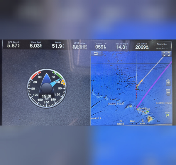 Pacific Ocean Crossing
