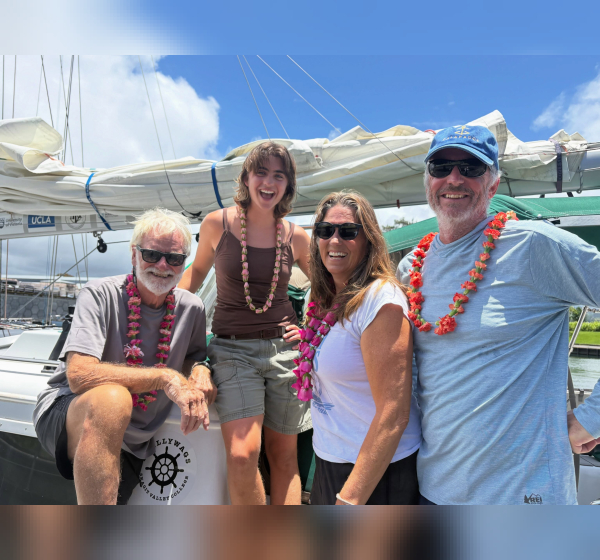 After 28 days and over 3900 nautical miles, the Around the Americas crew made it to Hil…