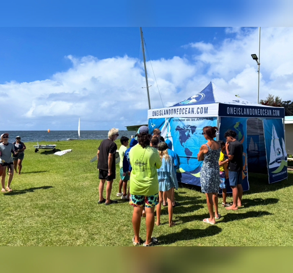 Here in Hilo, we had the opportunity to present for Manifest Youth Sailing, a sailing s…