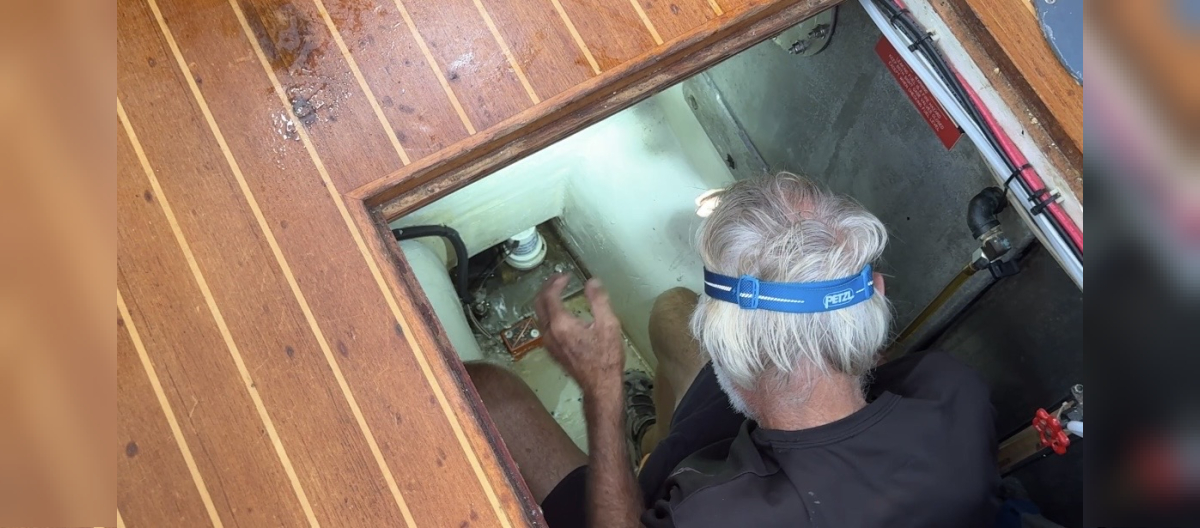 Water pump leaks
