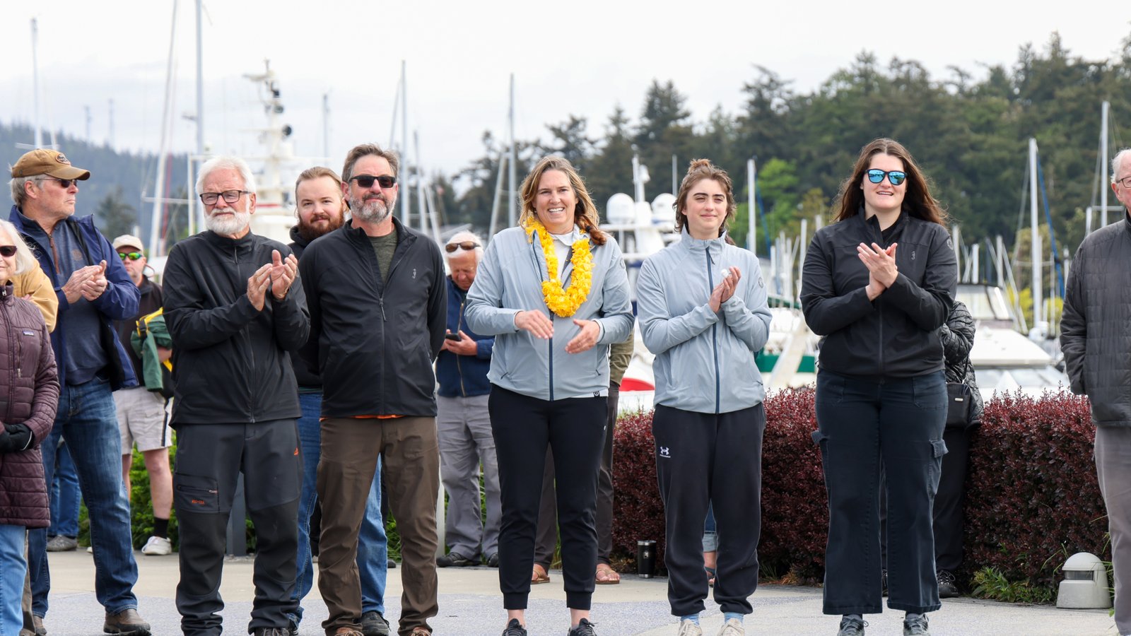 Around the Americas Launch, Picture Credit Elizabeth Crookes, SVC