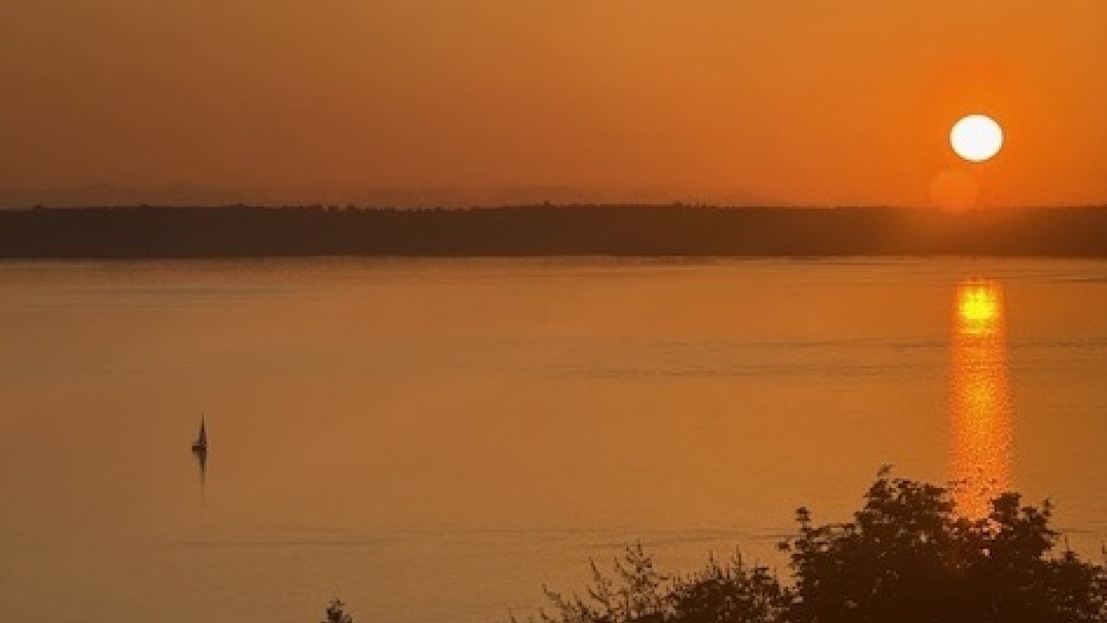 Sunset over Bellingham Bay