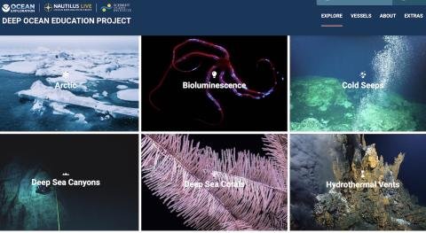 Deep Ocean Education Project Resources Screenshot