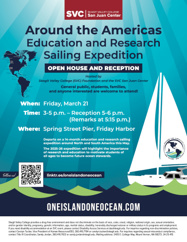 Around the Americas Open House at Friday Harbor