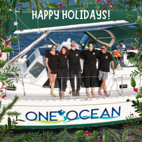 Happy holidays from our crew to you!!🌟 🌎🌊 This time next year, One Ocean will be in Uru…