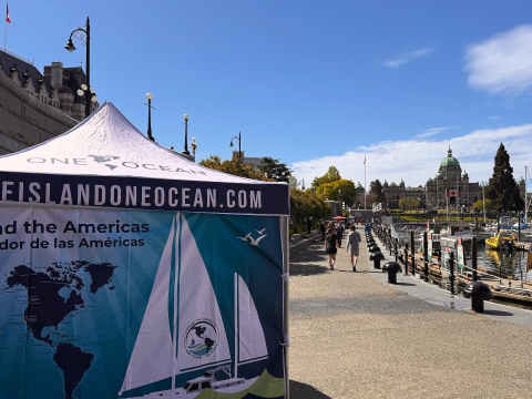 FIRST STOP: Victoria, BC 🇨🇦 The One Ocean crew is in Victoria for the International Sea…