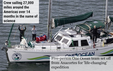 CASCADIA DAILY NEWS ARTICLE🌎🌊 Read about our launch and expedition 👇👇👇 https://www.casc…