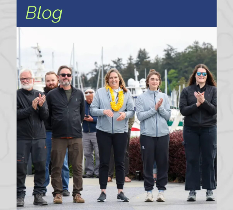 Guess what… OUR FIRST BLOG IS OUT🌎🌊 Jennifer writes about our departure and shakedown f…