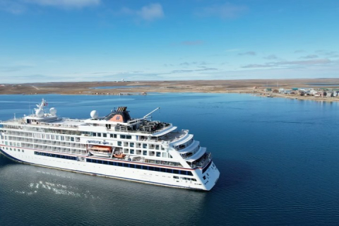 More from Cambridge Bay ⛵️ 🛳️ One major change since the 2009/2010 Around the Americas…