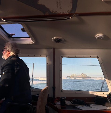 Here are some incredible shots of One Ocean traveling through the ice from Booth Island…
