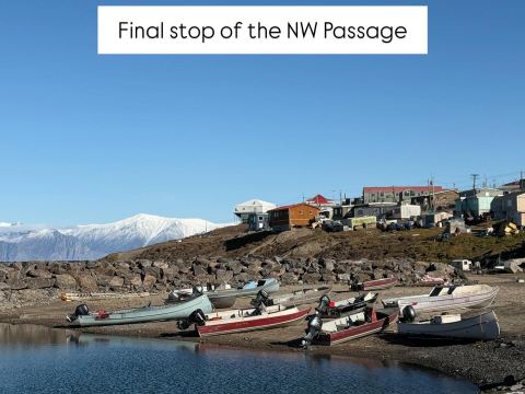 Final stop of the NW Passage, Pond Inlet!