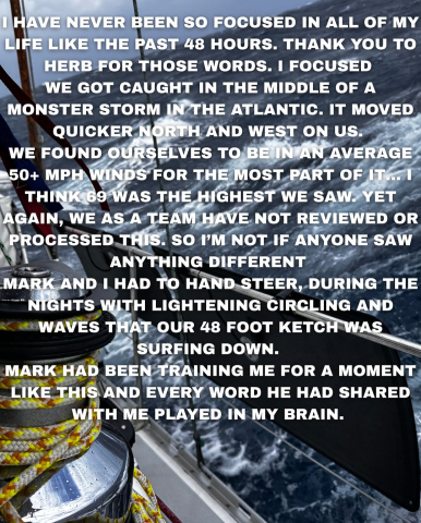 This was written by project director, Jennifer Dalton, in the heat of the storm when sh…