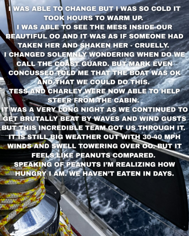This was written by project director, Jennifer Dalton, in the heat of the storm when sh…
