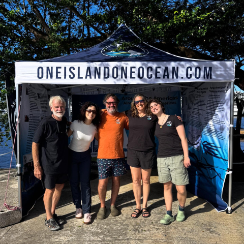 Education tent in San Juan, PR!