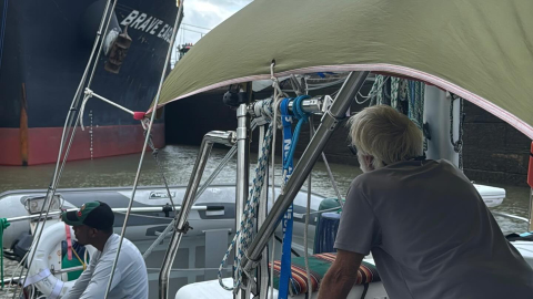 Through we go ⛵️