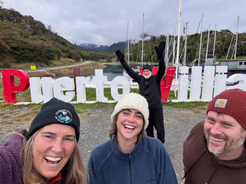 Over 16,500 nm’s accomplished - we have reached Puerto Williams!!!
