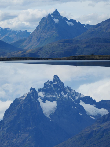 The Chilean fjords are home to numerous tidewater glaciers.