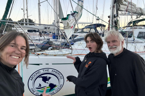 The One Ocean crew is back in Puerto Montt!!