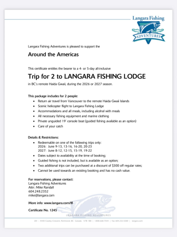 Buy an Unforgettable Adventure — Support Ocean Exploration This extraordinary package i…