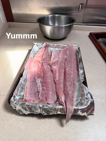 Mahi-mahi (AKA dorado) for dinner!!!
