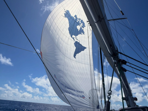 After 28 days and over 3900 nautical miles, the Around the Americas crew made it to Hil…