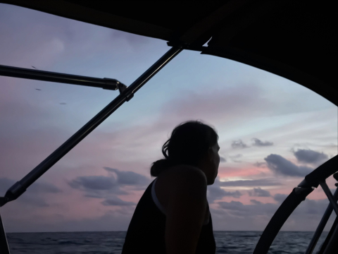 After 28 days and over 3900 nautical miles, the Around the Americas crew made it to Hil…
