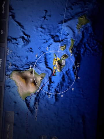 Yesterday, we untied from Hilo and made our way NW to the west side of Maui.